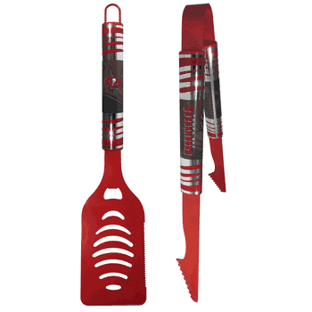 Tampa Bay Buccaneers 2 pc Color Tailgate BBQ Set