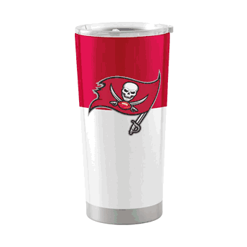 Tampa Bay Buccaneers 20oz Colorblock Stainless Tumbler