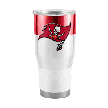 Tampa Bay Buccaneers 30oz Colorblock Stainless Tumbler