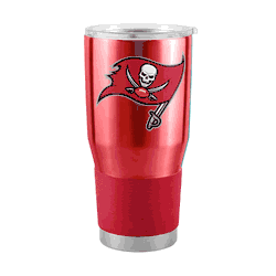 Tampa Bay Buccaneers 30oz Red Full Color Gameday Stainless Tumbler