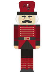 Tampa Bay Buccaneers 31" Nutcracker Leaner