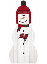 Tampa Bay Buccaneers 31" Snowman Leaner