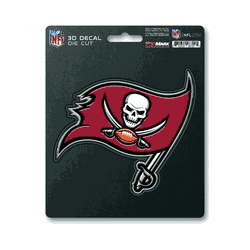 Tampa Bay Buccaneers 3D Decal Sticker