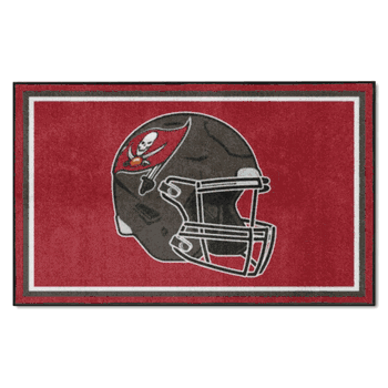 Tampa Bay Buccaneers 4ft. x 6ft. Plush Area Rug