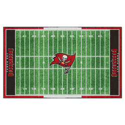 Tampa Bay Buccaneers 6 ft. x 10 ft. Plush Area Rug