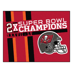 Tampa Bay Buccaneers All-Star Rug - 34 in. x 42.5 in. Plush Area Rug