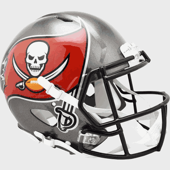 Tampa Bay Buccaneers  Authentic Speed Full Size Football Helmet