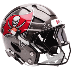 Tampa Bay Buccaneers Axiom Authentic Full Size Football Helmet