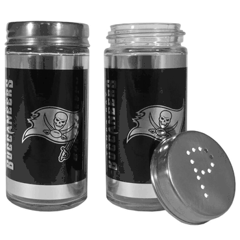 Tampa Bay Buccaneers Black Salt & Pepper Shaker