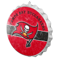 Tampa Bay Buccaneers Bottle Cap Sign