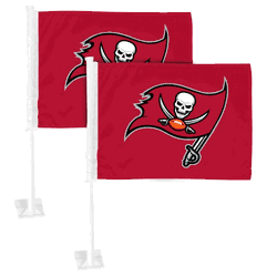 Tampa Bay Buccaneers Car Flag Large 1pc 11" x 14"