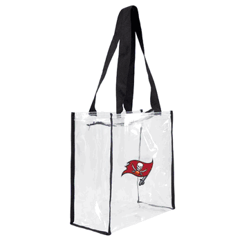 Tampa Bay Buccaneers Clear Square Stadium Tote