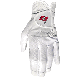 Tampa Bay Buccaneers Cool mesh with cabretta leather - one size - mens left