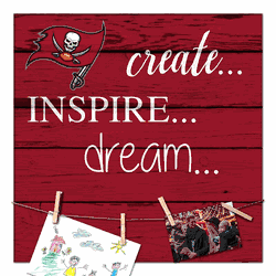 Tampa Bay Buccaneers Create, Inspire, Dream Sign