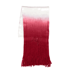 Tampa Bay Buccaneers Dip Dye Scarf Dark Red