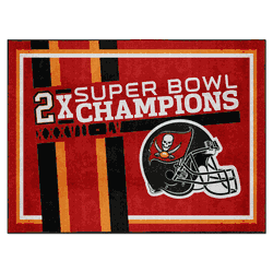 Tampa Bay Buccaneers Dynasty 8ft. x 10ft. Plush Area Rug