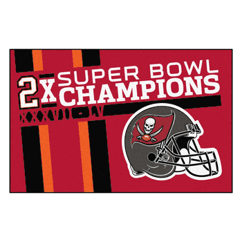 Tampa Bay Buccaneers Dynasty Starter Mat Accent Rug - 19in. x 30in.
