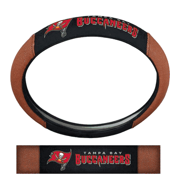 Tampa Bay Buccaneers Football Grip Steering Wheel Cover 15