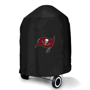 Tampa Bay Buccaneers Kettle Grill Cover - 25in x 25in x 35in