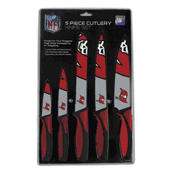 Tampa Bay Buccaneers Knife Set - Kitchen - 5 Pack