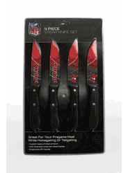 Tampa Bay Buccaneers Knife Set - Steak - 4 Pack