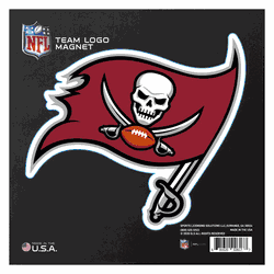 Tampa Bay Buccaneers Large Team Logo Magnet 10" (8.7329"x8.3078")