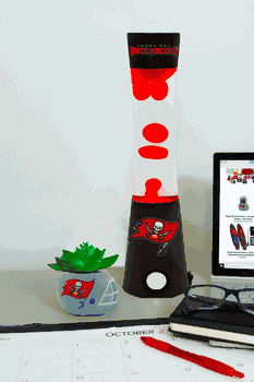 Tampa Bay Buccaneers Magma Lamp - Bluetooth Speaker