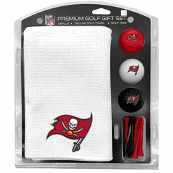 Tampa Bay Buccaneers Microfiber Towel Gift Set - 16 x 40 (White)