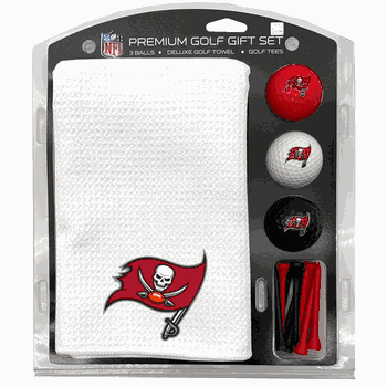 Tampa Bay Buccaneers Microfiber Towel Gift Set - 16 x 40 (White)