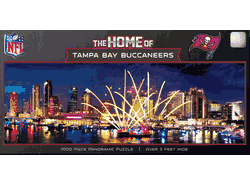 Tampa Bay Buccaneers NFL 1000pc Panoramic Puzzle - Stadium
