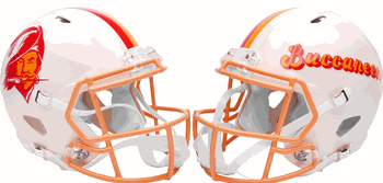 Tampa Bay Buccaneers NFL Full Size Authentic Speed Football Helmet RETRO