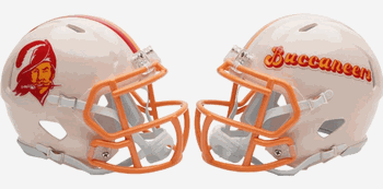 Tampa Bay Buccaneers NFL Mini Speed Football Helmet RETRO