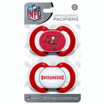 Tampa Bay Buccaneers Pacifier 2-Pack