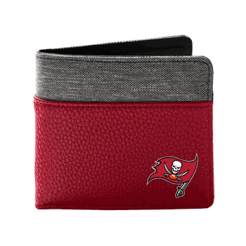 Tampa Bay Buccaneers Pebble BiFold Wallet
