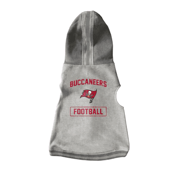 Tampa Bay Buccaneers Pet Hooded Crewneck Type XS