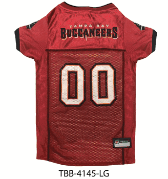 Tampa Bay Buccaneers Pet Mesh Jersey Large