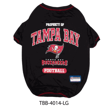 Tampa Bay Buccaneers Pet Tee Shirt Large