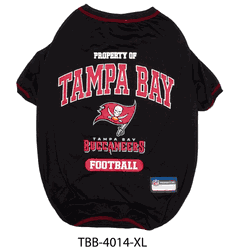 Tampa Bay Buccaneers Pet Tee Shirt X-Large