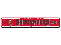 Tampa Bay Buccaneers Plastic Street Sign