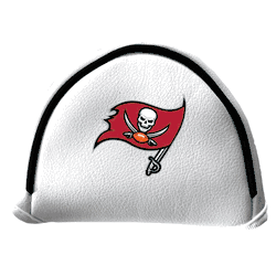 Tampa Bay Buccaneers Putter Cover - Mallet (White)