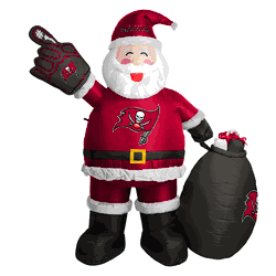 Tampa Bay Buccaneers Santa Claus Inflatable