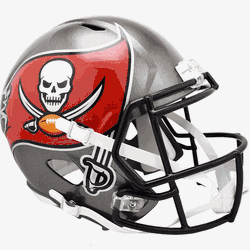 Tampa Bay Buccaneers Speed Replica Full Size Football Helmet