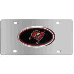 Tampa Bay Buccaneers Steel License Plate, Dome