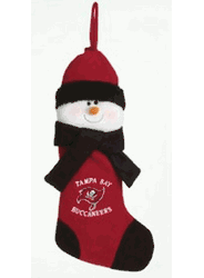 Tampa Bay Buccaneers Stocking 22 Inch Snowman CO