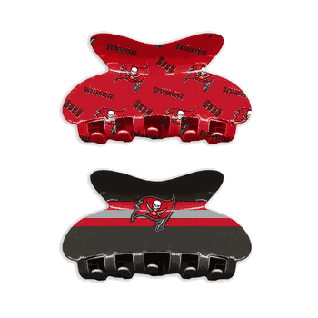 Tampa Bay Buccaneers Team Hair Claw Set
