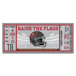 Tampa Bay Buccaneers Ticket Runner Rug - 30in. x 72in.