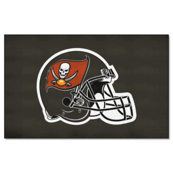 Tampa Bay Buccaneers Ulti-Mat Rug - 5ft. x 8ft., Helmet Logo