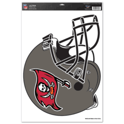 Tampa Bay Buccaneers Ultra Decal 11in x 17in Helmet