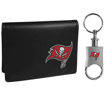 Tampa Bay Buccaneers Weekend Bi-fold Wallet & Valet Key Chain