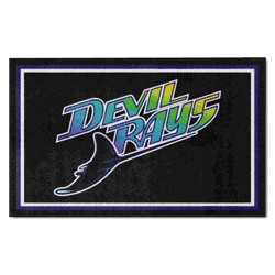 Tampa Bay Devil Rays 4ft. x 6ft. Plush Area Rug